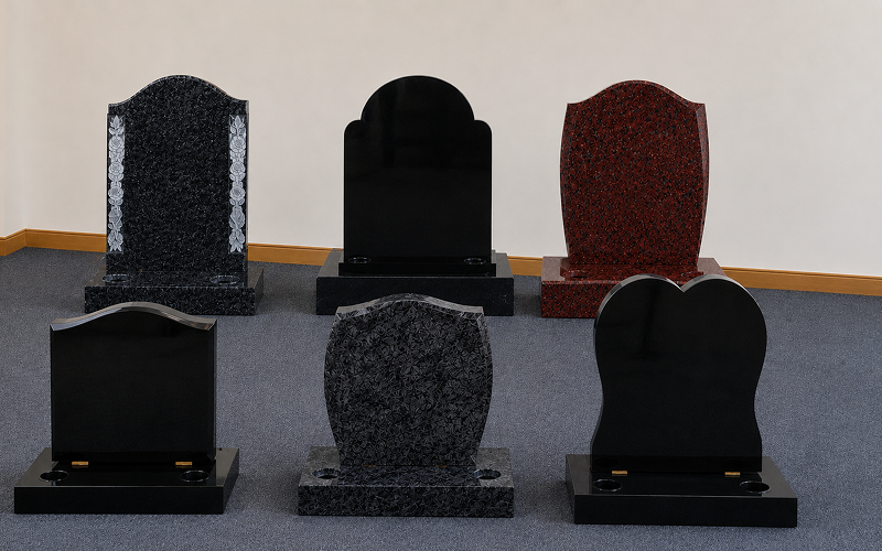 polish granite headstones